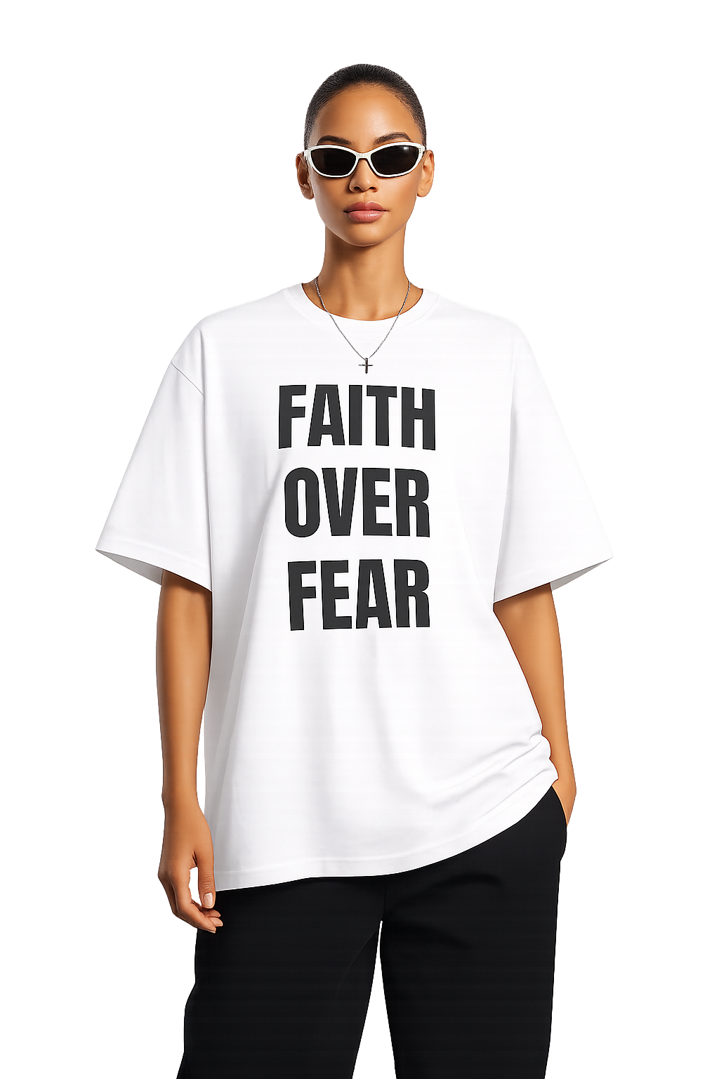 FAITH OVER FEAR.