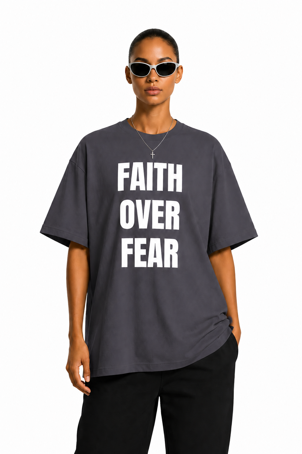 FAITH OVER FEAR.