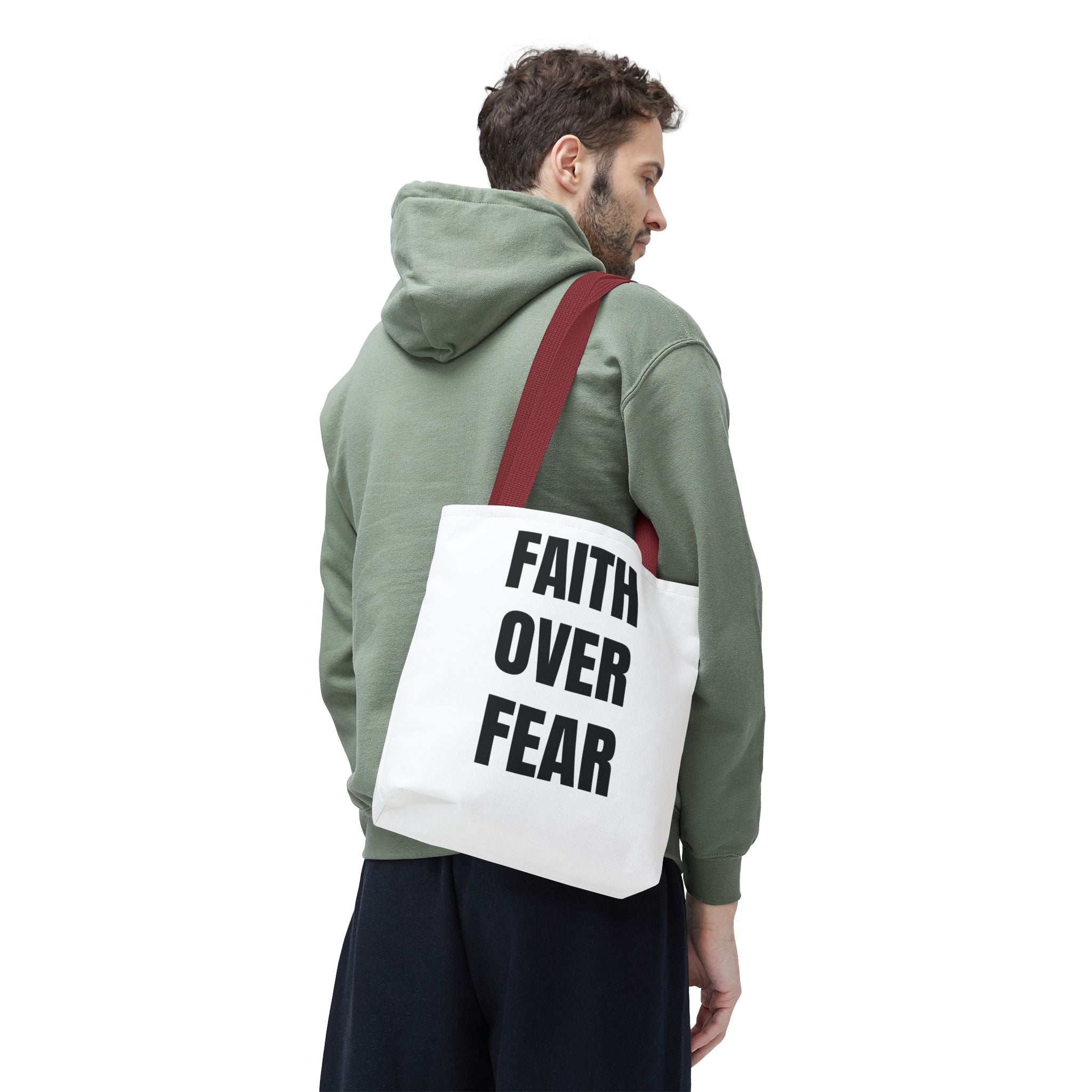 Faith Over Fear Tote Bag