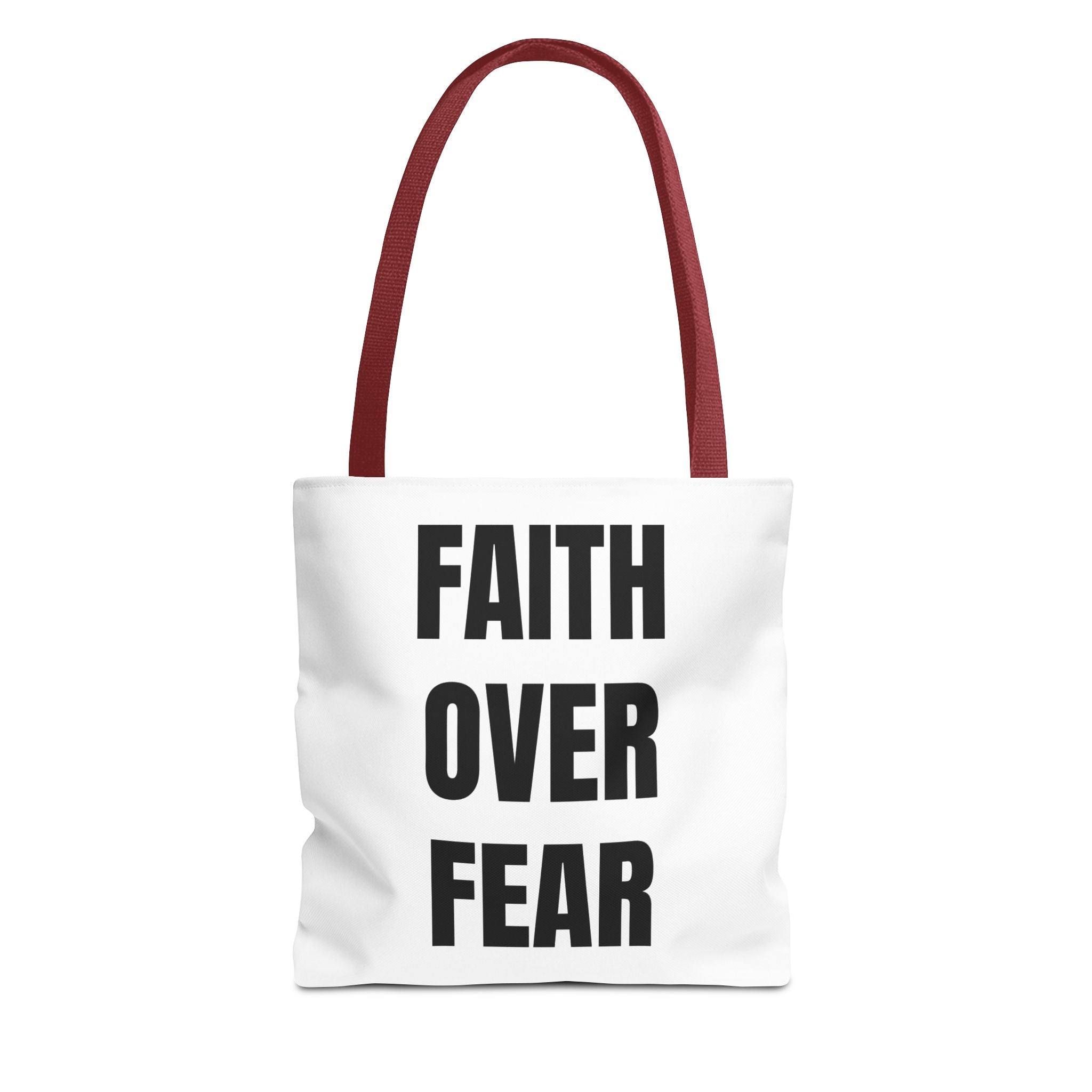 Faith Over Fear Tote Bag